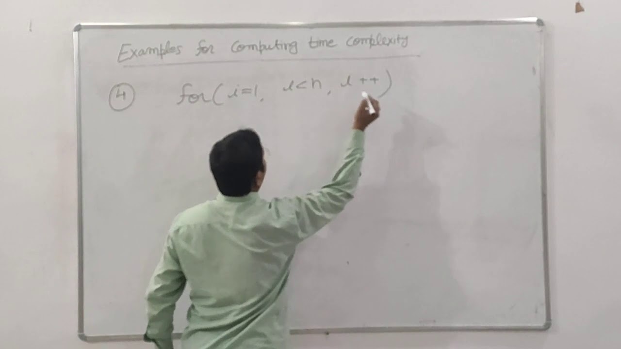 Example II Algorithm Complexity - YouTube