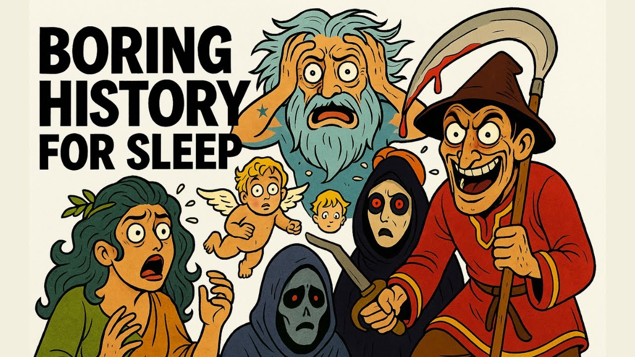 How Complicated Was the Greek Gods' Family Tree? | Boring History For Sleep