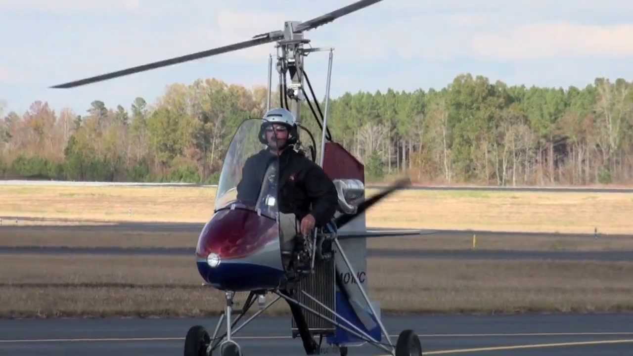 Phoenix Rotorcraft Blades test flown on a Dominator gyroplan