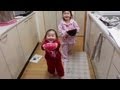 後片付けを手伝ってくれる稚奈
