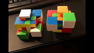 World's most difficult 3x3 - The Moyu Puppet Cubes!