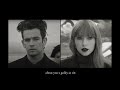 about you x guilty as sin? (the 1975 x taylor swift)