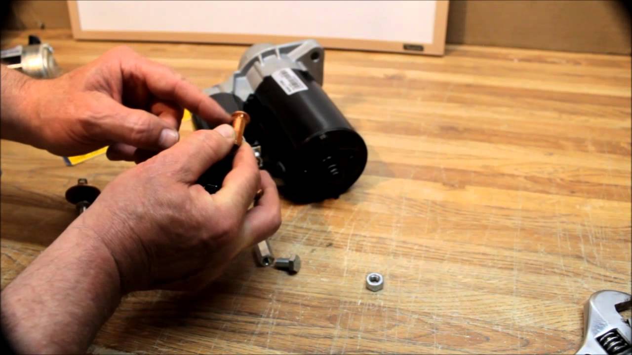 How to Repair a Broken Starter Solenoid Positive Battery Post Stud 