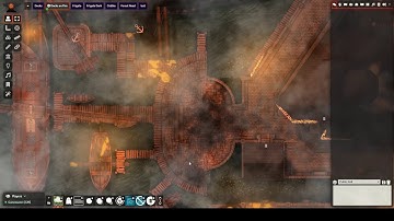 Quick demo - Foundry VTT - Docks on Fire
