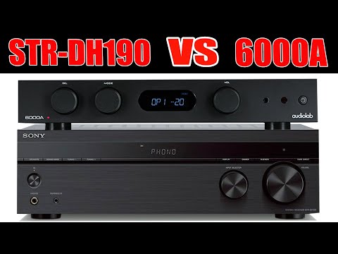 Sony STR-DH190 Comparison Series 1 vs Audiolab 6000A with KEF LS50M [ALMOST SAME SOUND?] Blind Test