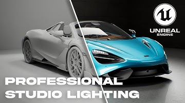 How to do Professional Studio Lighting in Unreal Engine 5