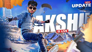 Moye Moye Gameplay Only  | BGMI New Update LIVE With AKSHU | !instagram