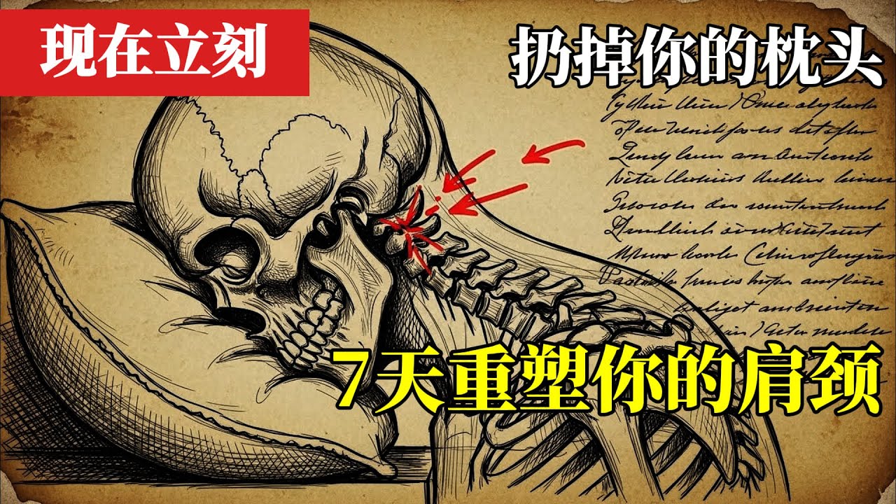 人类不需要枕头：揭秘骨科史上最大的“商业骗局”，以及如何利用重力修复脊柱