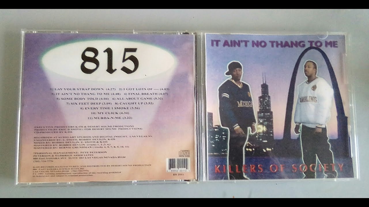 Killers Of Society - Murda-N-Me 1997 (St. Louis, MO)