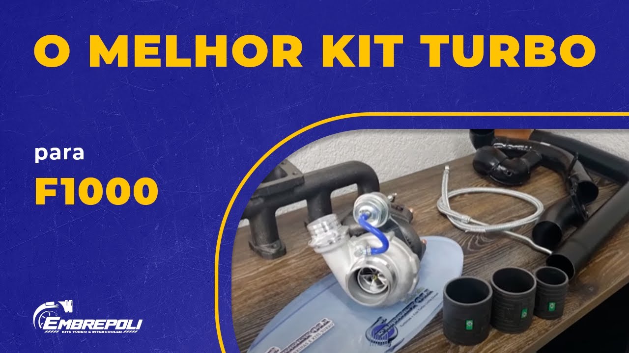 O MELHOR KIT TURBO PARA F1000!