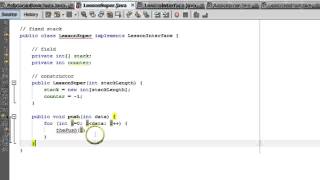 Basic Java 53 interface fixed stack
