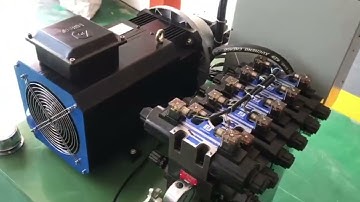 Servo motor Hydraulic workstation