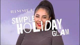 Simple Holiday Glam Tutorial | Rimmel London