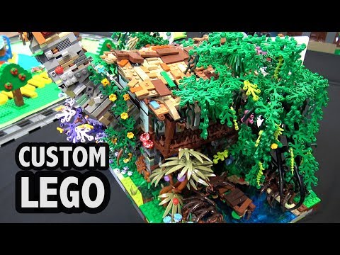 LEGO Bayou Wizard Swamp House | Brickvention 2019