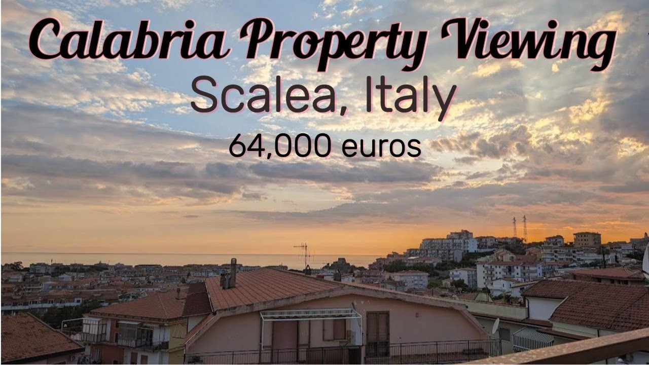 Calabrian Property Viewing, The Apartment I Purchased #scalea #calabria #italianproperty #italy