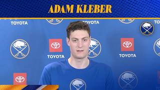 It's Really Exciting | Adam Kleber After Day One Of Development Camp | Buffalo Sabres