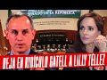 GATELL DEJÓ EN RIDÍCULO A LILY TÉLLEZ POR MEZQUINA Y MALALECHE