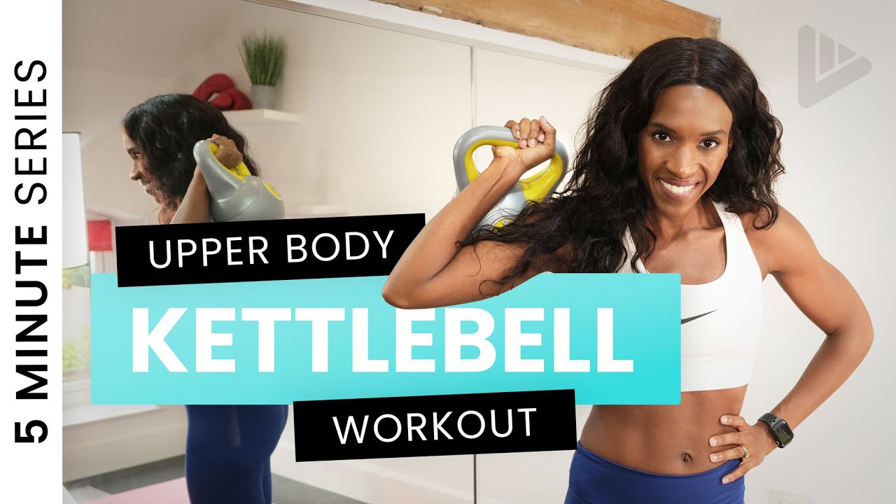 Sicilien Anmeldelse fødselsdag UPPER BODY KETTLEBELL 5 MINUTE WORKOUT - 5 MINUTE WORKOUT SERIES - YouTube