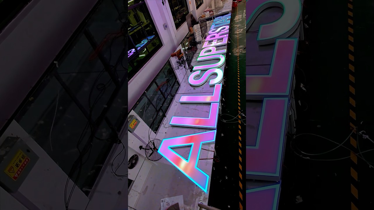 Premium LED Store Signs - Boost Visibility Day & Night 