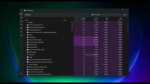 Windows 11 Build 22623.1250  What is new Task Manager Changes And New Option, Search And Fixes