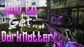 Black Ops 3 - How To Unlock/Get "Dark Matter Camo" in Custom Games