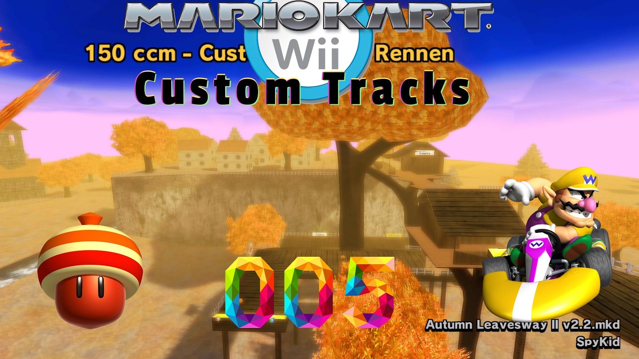 Let´s Play Mario Kart Wii Custom Tracks (005)🔧🏁Eichel Pilz-Cup mit Wario