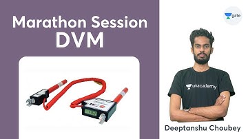 DVM | Marathon Session | GATE 2022 | Diptanshu choubey
