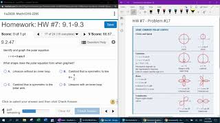 Trigonometry - HW#7 Question #17 & Precalculus - HW#5 Question #35 - MyLab Math