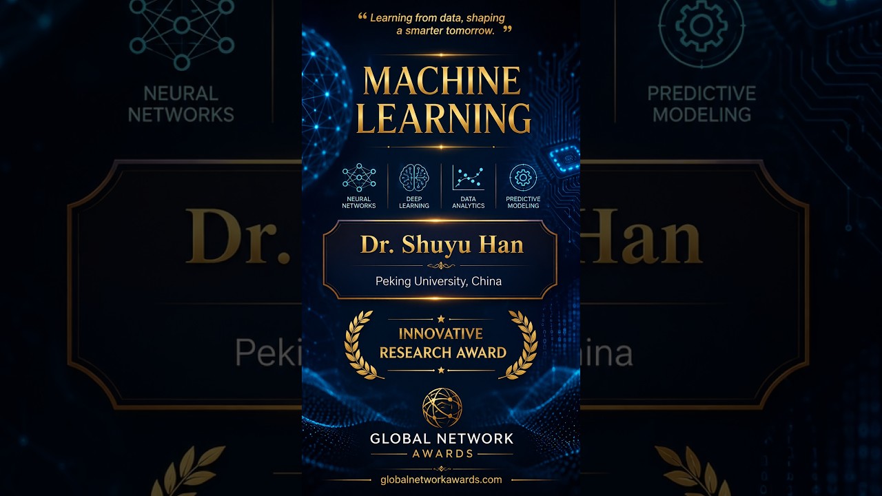 Dr. Shuyu Han | Machine Learning | Innovative Research Award