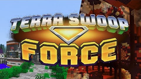 FLY THROUGH THE PLANET! Terra Swoop Force Roleplay Adventure Map! Part 1