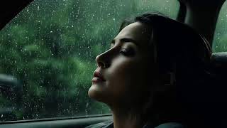 Heavy Night Rain by Window ⛈️ Rain Sounds for Anxiety Relief, Sleep, Relax, Meditation