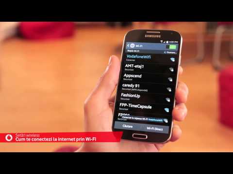 Samsung - Cum sa te conectezi la Internet prin WI-FI