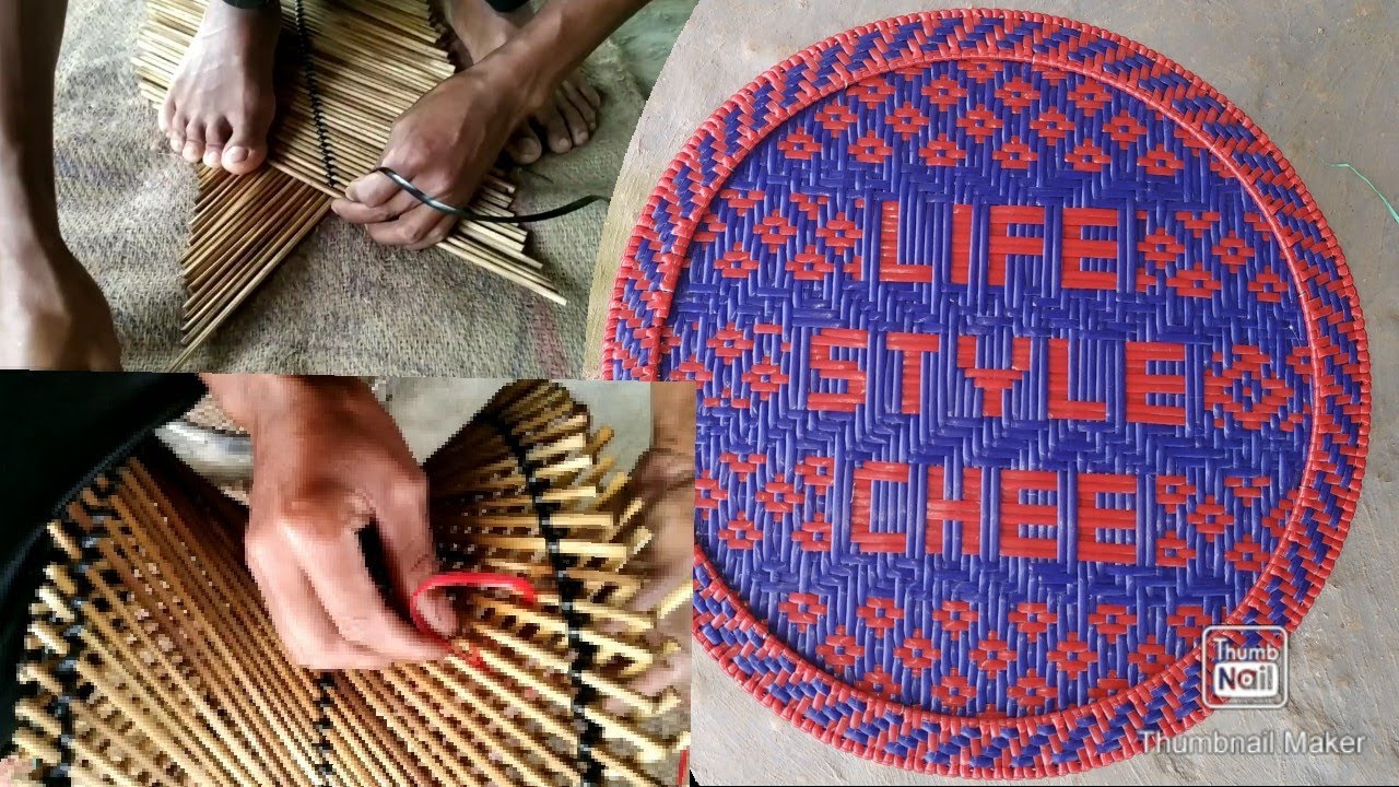 How I Write My Channel Name in Morra Stool | Step by step Crafting & Weaving  Tutorial for Beginners