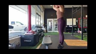 Burpee Plank Regression (arms up)