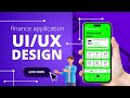 LIVE: Finance App UI/UX Design Walkthrough | Modern Fintech App Interface (2025) #skillnet