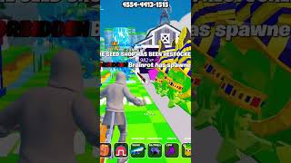 NEW GOAT SECRET CODES IN FRUITS VS BRAINROTS #fortnite #brainrot #gaming