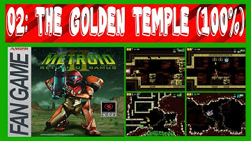 AM2R: Another Metroid 2 Remake - 02: Golden Temple - 100% Walkthrough