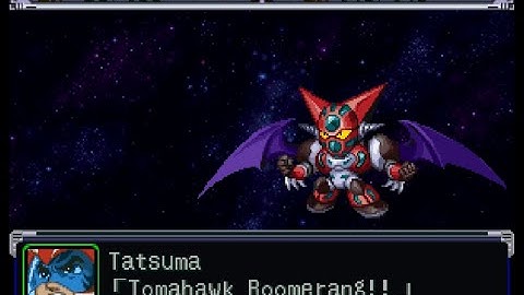 Super Robot Wars Alpha(PSX) - Shin Getter-1, 2, and 3 Attacks