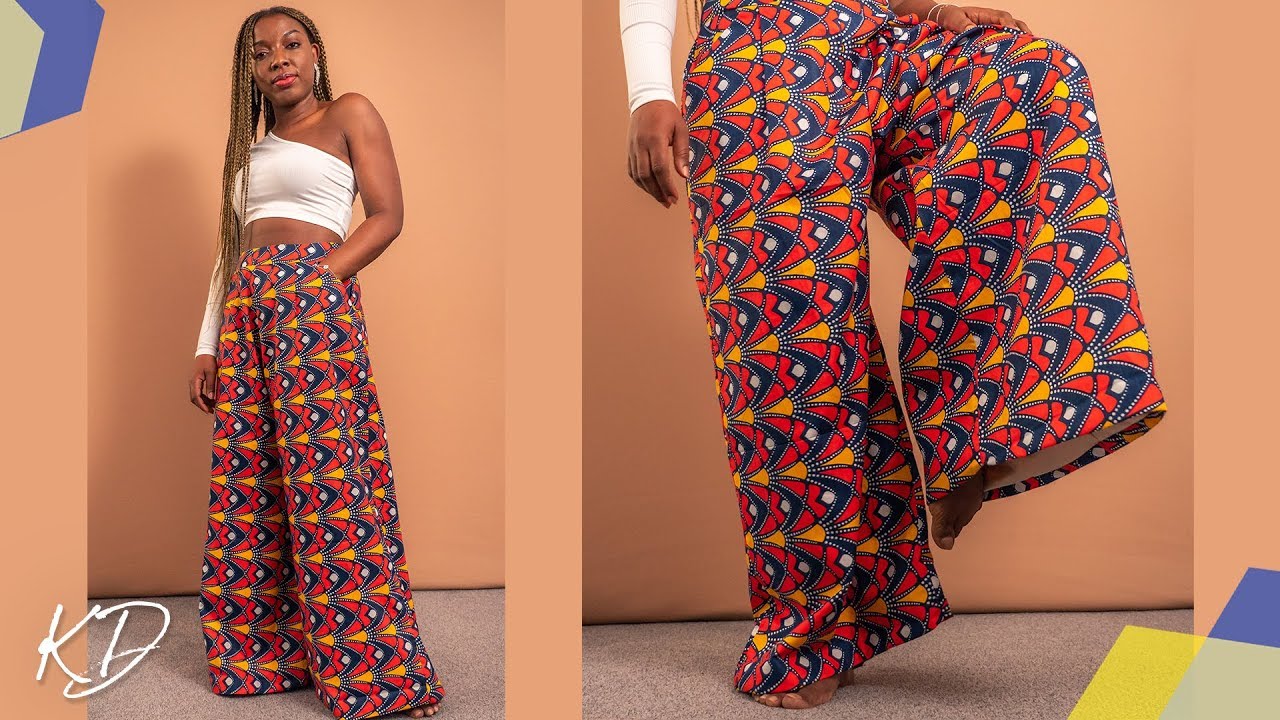 45 Ways African Women Are Rocking Ankara Palazzo Trousers With Tops |  African print pants, Latest ankara styles, African fashion ankara