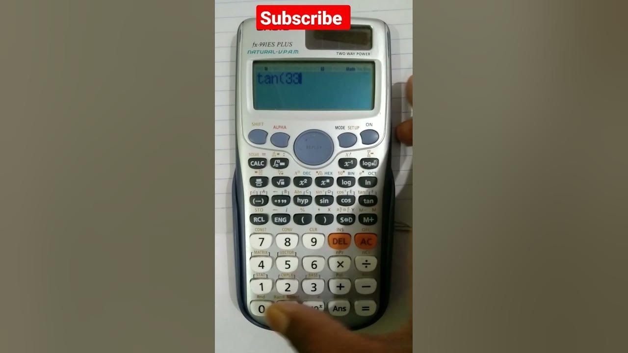 value-of-tan-330-rgpv-scientificcalculator-shortsfeed-maths