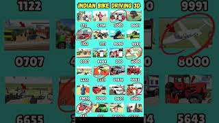 All Real code💥Indian bike driving 3d all new cheat code update + plugin cheat code