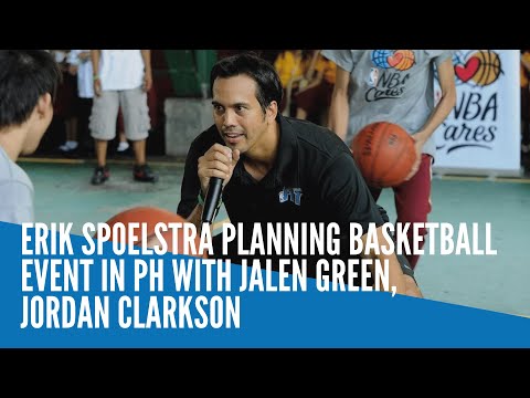 Erik Spoelstra planning basketball event in PH with Jalen Green, Jordan Clarkson