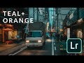 How to edit orange and teal in Lightroom (Free orange & teal preset)