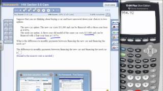 Section 8.6 Homework Exercise #4 in MyMathLab