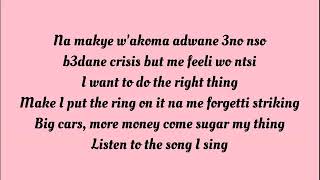 lyrics sarkodie ft king promise – can’t let you go lyrics