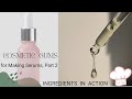 4 Different Semi-Natural Cosmetic Gums &amp; how they thicken + 2 others, Part 2 - Ingredients in Action