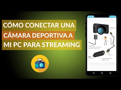 Cómo Conectar una Cámara Deportiva a mi PC para hacer Streaming o Retransmisiones