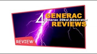 4 Great Generac 20kw Generator you can buy | Reviews of standby generators