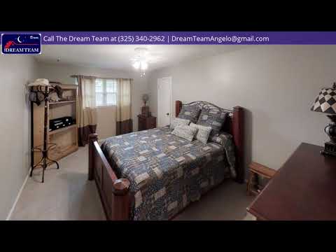 2702 Lindenwood Dr, San Angelo, TX home video tour