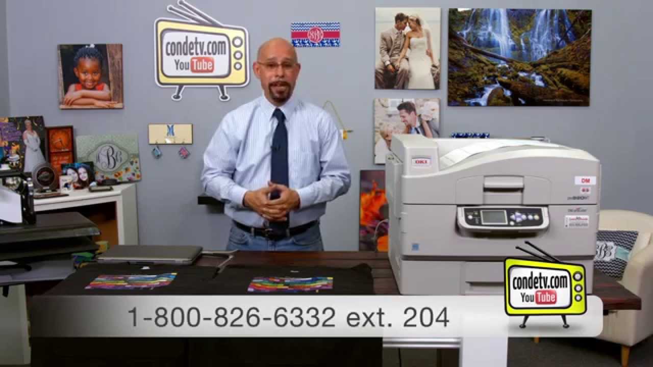 Oki White Toner Printers - C920wt - Forever Low Temp LaserDark Calibration Test -